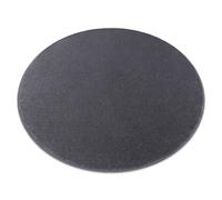 TAPIS cercle SEDUCTION anthracite 99 doux durable chambre hôtel cercle 200 cm