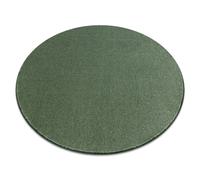 TAPIS cercle SEDUCTION vert 26 doux, durable, chambre, hôtel cercle 170 cm