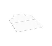 VEVOR Tapis Chaise de Bureau avec Rebord de 121,9x91,4 cm, Tapis Protège-sol pour Moquettes en Plastique avec Clous, Antidérapant et Facile à Nettoyer, Protection de Sol pour Maison et Bureau