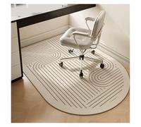Tapis Chaise de Bureau Tapis de Sol for Chaise, Bureau, Chambre à Coucher, antidérapant, for la Maison, rayé, Salon, chaises pivotantes, Bas(Type 7,160x200cm)