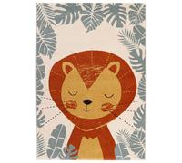 Tapis Chambre Enfant Lion Ichiro Multicolore 120X170