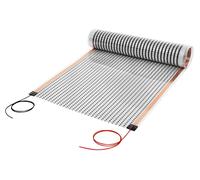 Tapis chauffant basse tension - Infrarouge - 12 V - 130 W/m² - 50 cm de large