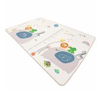 Tapis Chauffant Pour Salon, Tapis de Jeu Enfant | Surface Douce, Antidérapant, Imperméable, Facile à Nettoyer, Chaud(Style J,100x150cm)