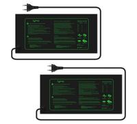 Tapis chauffant pour semis - Thermostat - 21 W - IP67 étanche - 25 x 52 cm