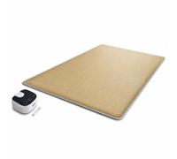 Tapis Chauffant Sol, Antidérapant Salon | Chauffage à Eau, Lavable en Machine, Sécurisé, Doux et Épais(Style A,90x150cm)