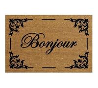 Tapis coco naturel bonjour 40x60cm