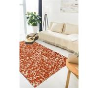 Tapis - Collection Cloud Beneffito - Spiced Rice - Tapis d'intérieur moderne et doux - Rectangulaire - 140 x 200 cm ROUGE G
