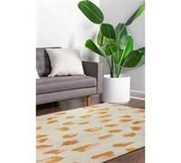 Tapis - Collection Leo Beneffito - Cammello - Tapis à Motifs, Finition Artisanale, Tissage en Belgique - Tapis d'intérieur moderne et doux - Rectangulaire - 170 x 240 cm BLANC G