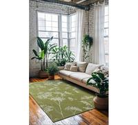 Tapis - Collection Mushroom - Blossom - Tapis à Motifs, Finition Artisanale, Tissage en Belgique - Tapis d'intérieur moderne et doux - Rectangulaire