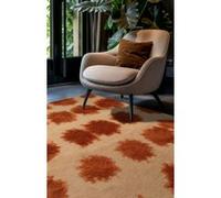 Tapis - Collection Paintball Beneffito - Bellini - Tapis à Motifs, Finition Artisanale, Tissage en Belgique - Tapis d'intérieur moderne et doux - Rectangulaire - 140 x 200 cm ROUGE G