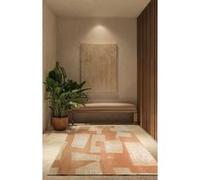 Tapis - Collection Skip Beneffito - Cinnamon Gums - Tapis à Motifs, Finition Artisanale, Tissage en Belgique - Tapis d'intérieur moderne et doux - Rectangulaire - 200 x 280 cm ROSE G