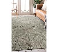 Tapis - Collection Tabasco Beneffito - Ebony Ivory - Tapis à Motifs, Finition Artisanale, Tissage en Belgique - Tapis d'intérieur moderne et doux - Rectangulaire - 170 x 240 cm IVOIRE G