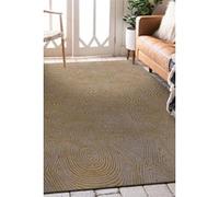 Tapis - Collection Tabasco Beneffito - Golden Beach - Tapis à Motifs, Finition Artisanale, Tissage en Belgique - Tapis d'intérieur moderne et doux - Rectangulaire - 240 x 340 cm GOLD G