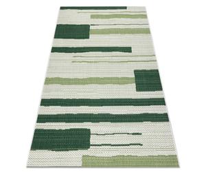 Tapis COLOR 19676362 SISAL lignes beige / vert 120x170 cm