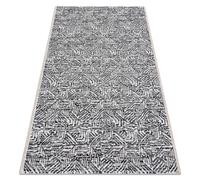 Tapis COLOR 47373960 SISAL labyrinthe gris / beige 200x290 cm