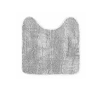 Tapis Contour WC Sweety 45x45cm Blanc