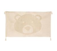 Atmosphera Tapis enfant Ours 3D Forêt Coton 60 x 90 cm Beige