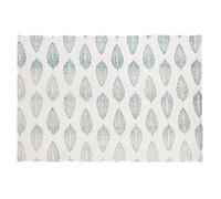 Tapis coton imprimé Box 60x90cm Feuilles