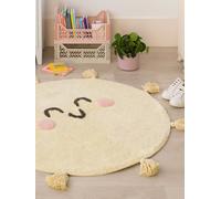 Tapis coton lavable You're my sunshine jaune TU