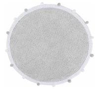 Tapis coton rond Bubble - gris - 120 Ø - Lorena Canals Gris G