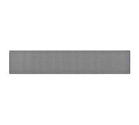 vidaXL Tapis de couloir Gris clair 50x250 cm