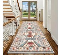 Tapis Couloir Long Cuisine Devant Evier Antidérapant Lavable 120 x 160 cm | Polyester Paillasson Interieur Entrée Absorbant Tapis de Sol Pour Salon Chambre à Coucher Bain De Passage Sur Mesure