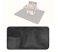 Tapis Couverture Gril Double Face Ignifuge Anti feu pour Barbecue extérieur, Tapis de Protection, Anti-étincelles, Anti-Graisse, résiste intempéries, pour Barbecue gaz et Charbon de Bois(120 * 165)