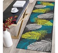 Tapis Cuisine Devant evier,tapis de couloir coloré,Lavable Doux Polyester Tapis D'EntréE Interieur Absorbant，Tapis de Passage ,Tapis de Couloir,Facile à Nettoyer - Différentes Dimensions