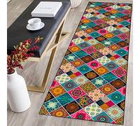 Tapis Cuisine Devant evier,tapis de couloir coloré,Lavable Doux Polyester Tapis D'EntréE Interieur Absorbant，Tapis de Passage ,Tapis de Couloir,Facile à Nettoyer - Différentes Dimensions