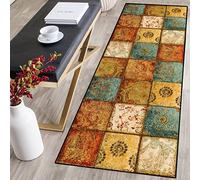 Tapis Cuisine Devant evier,tapis de couloir coloré,Lavable Doux Polyester Tapis D'EntréE Interieur Absorbant，Tapis de Passage ,Tapis de Couloir,Facile à Nettoyer - Différentes Dimensions