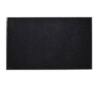 vidaXL Tapis d'Entrée Noir 90x120 cm PVC Sol Antidérapant Bureau Maison
