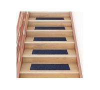 Tapis d escalier autocollants Rectangulaire 15 pcs 76x20 cm
