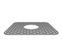 Tapis D’évier en Silicone Ajouré Cuisine, Fond Antirayure | Drainage Rapide, Léger, Usage sur Évier Inox ou Céramique, Grille de Séchage et Support Isolant