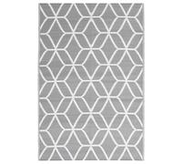 Tapis d extérieur ARAKIL Gris 140x200 cm PP
