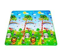 Tapis d'Activité pour Enfant Moquette de Sol Pliable 200 x 180 cm pour le | Matelas d'Éveil pour Bébé à Ramper Pour la Maison, l'Appartement, la Crèche, le Jardin d'ainsi que la Salle de Séjour
