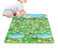 Tapis d'Activités pour Moquette de Sol Pliable 200 x 180 cm pour le | Matelas d'Éveil pour Bébé à Ramper Pour Chambre Séjour École Maternelle Crèche Maison et Appartement