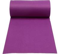 Tapis d'allée de Mariage, décorations de fête intérieures découpables, Tapis événementiel jetable pour pelouse et Plage en extérieur (Couleur : Violet, Taille : 1,5 x 50
