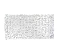 Wenko Tapis de baignoire Paradise antidérapant à ventouses – Transparent