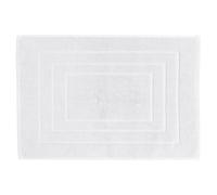 Tapis de bain 100% coton 1000g/m2 collection NAÏA 60x40 cm Blanc