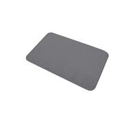 Tapis de bain 45 x 75 cm microfibre unie vitamine Anthracite