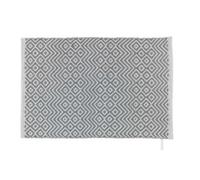 Tapis de bain 50 x 80 cm - gris et blanc - Abai WENKO