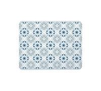 Douceur d'Intérieur, Tapis de Bain (35 x 45 cm) Atlanta Bleu, Diatomite Imprimée