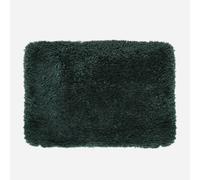 Tapis de bain antidérapant rectangulaire vert foncé L.65 x l.55 cm Highland