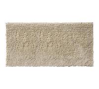 Tapis de Bain déco Fil doré en Polyester Ivoire 60x120cm
