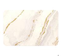 Tapis de bain diatomite 39 x 60 cm - motif marbre TENDANCE