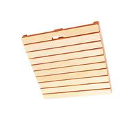 Tapis de bain en bambou respectueux de l'environnement, polyvalent, en bois de cèdre, antidérapant et résistant à l'eau pour une utilisation en intérieur/extérieur, taille parfaite 70 x 90 cm
