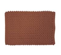 Tapis de Bain en Chenille Ariel 50x80cm Terracotta