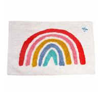 Tapis de bain en coton Rex London Arc-En-Ciel Multicolore 83x52,5x1 cm