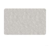 Tapis de bain en diatomite - Absorption rapide de l'eau - Antidérapant - En silicone - Pour salle de douche, porte de cuisine - Design moderne et minimaliste - Couleur beige - 30 x 80 cm - Taille