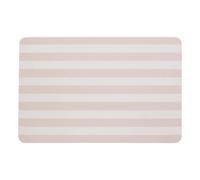 Tapis de bain diatomite séchage rapide 39x60cm STRIO rayé rose - 5five